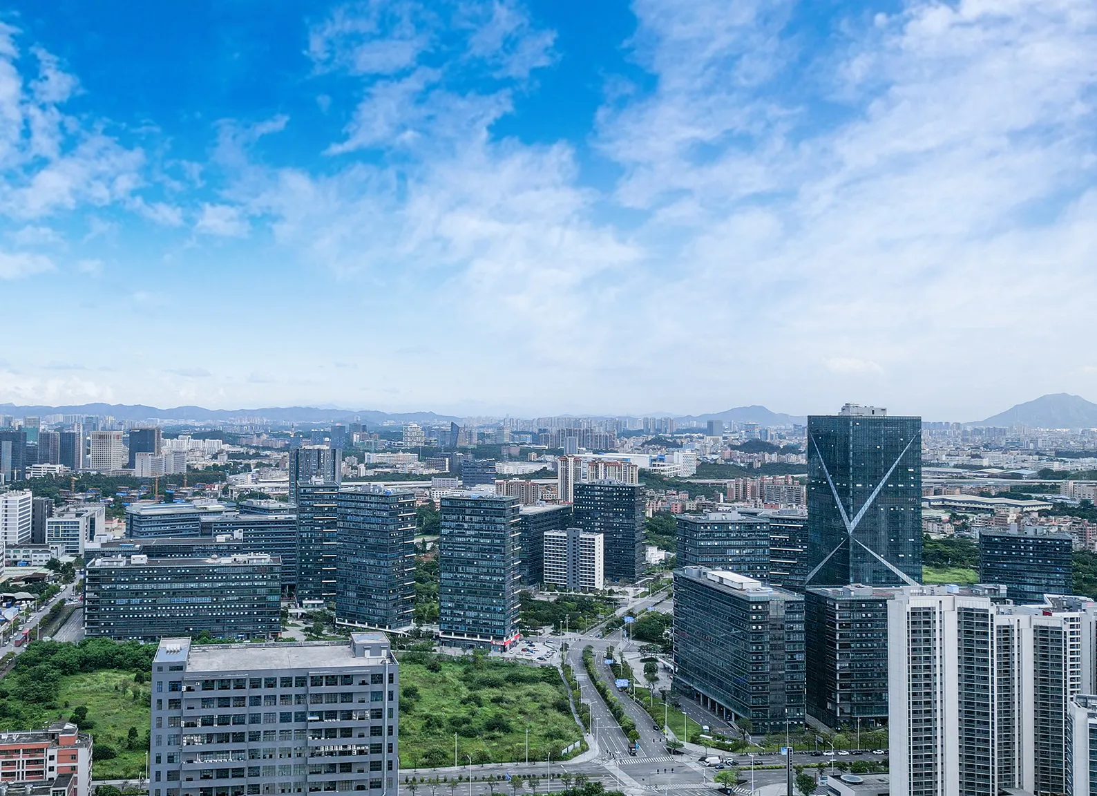 Worldboundgroup Aerial photo of Chinese factory
